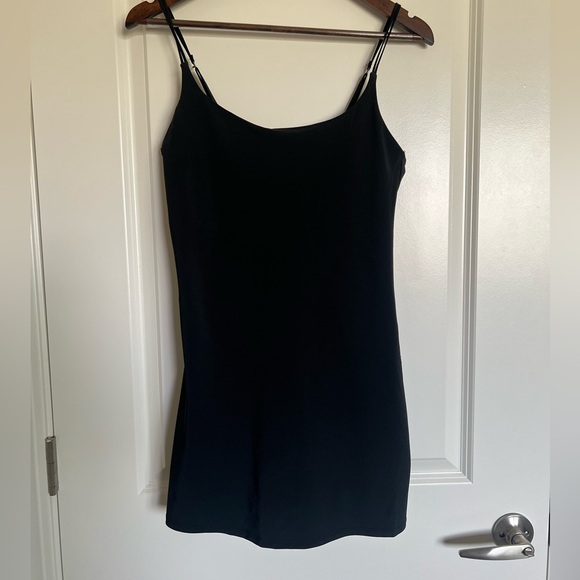 Abercrombie Traveler Exercise Mini Dress Onyx Black Small S - Picture 4 of 5